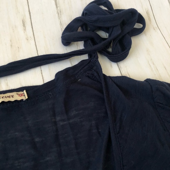 Navy dress with next tie from freedom - Picture 3 of 3